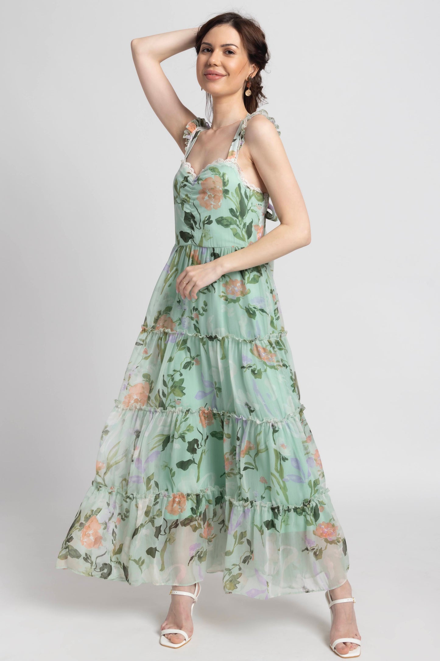 Aurora Garden Maxi Dress