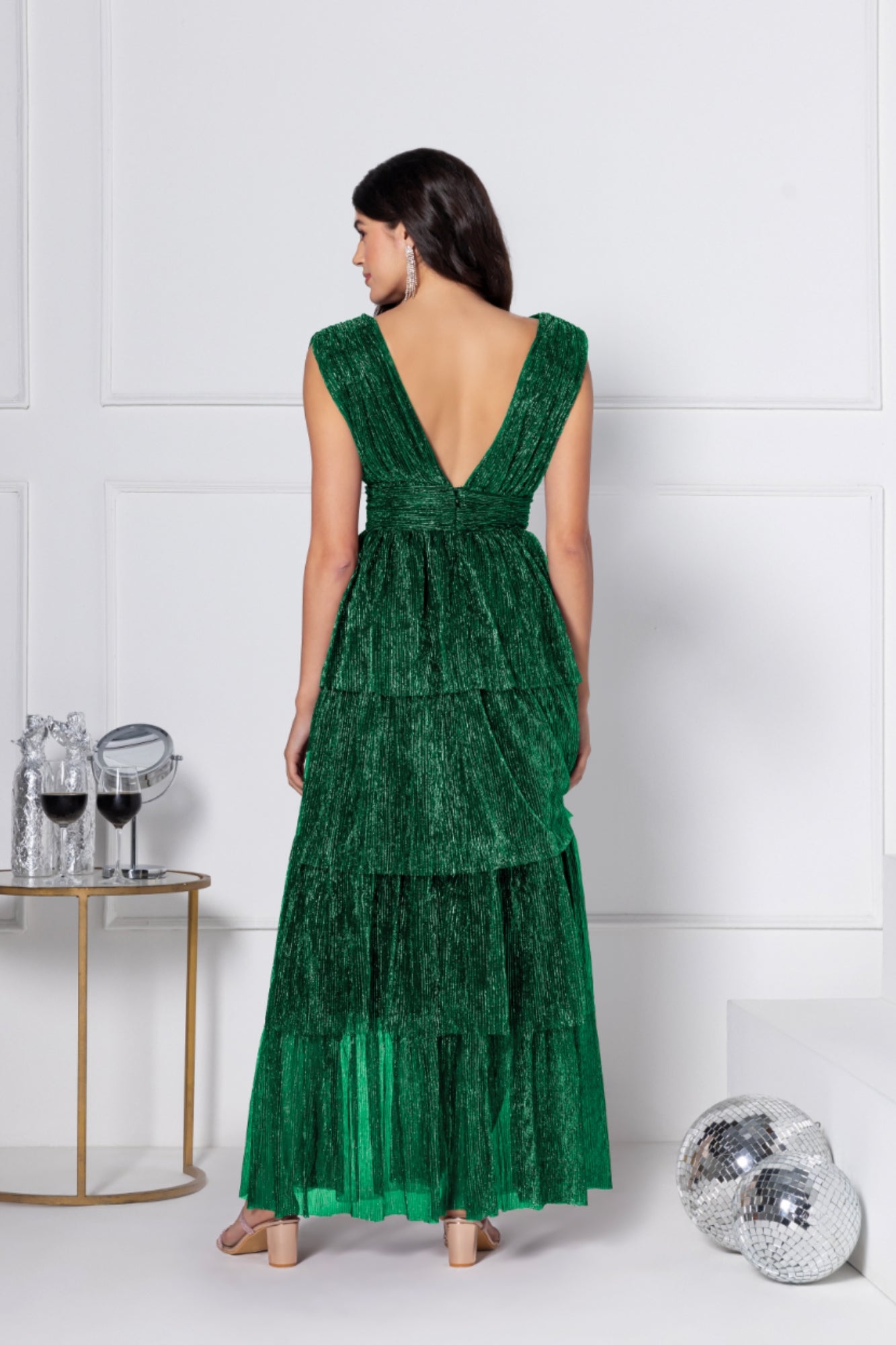 Jade Luxe Soirée Maxi Dress