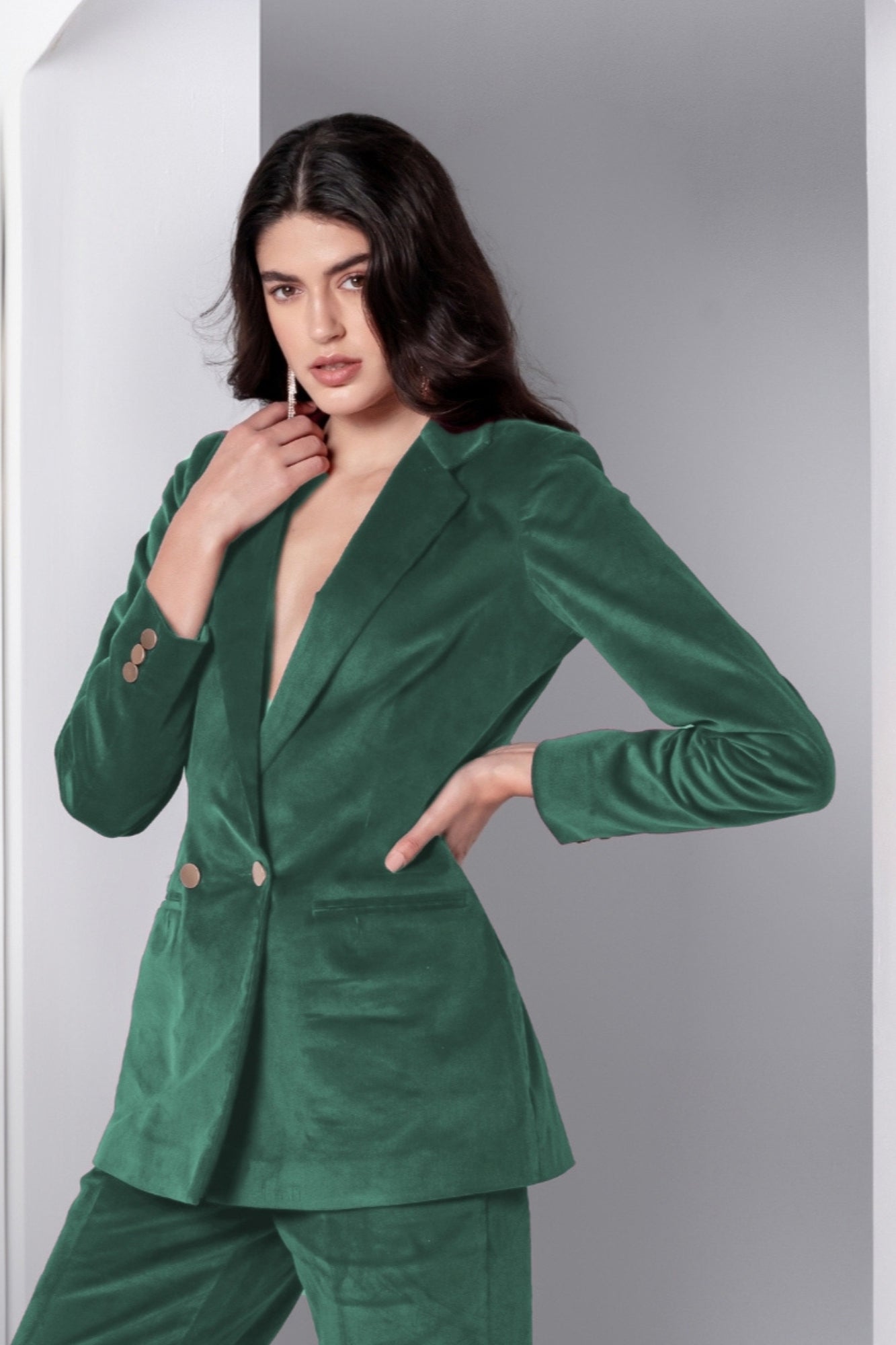 Emerald Charm Blazer