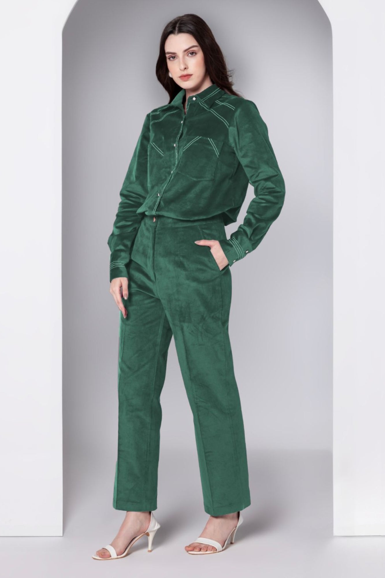Emerald Charm Trousers