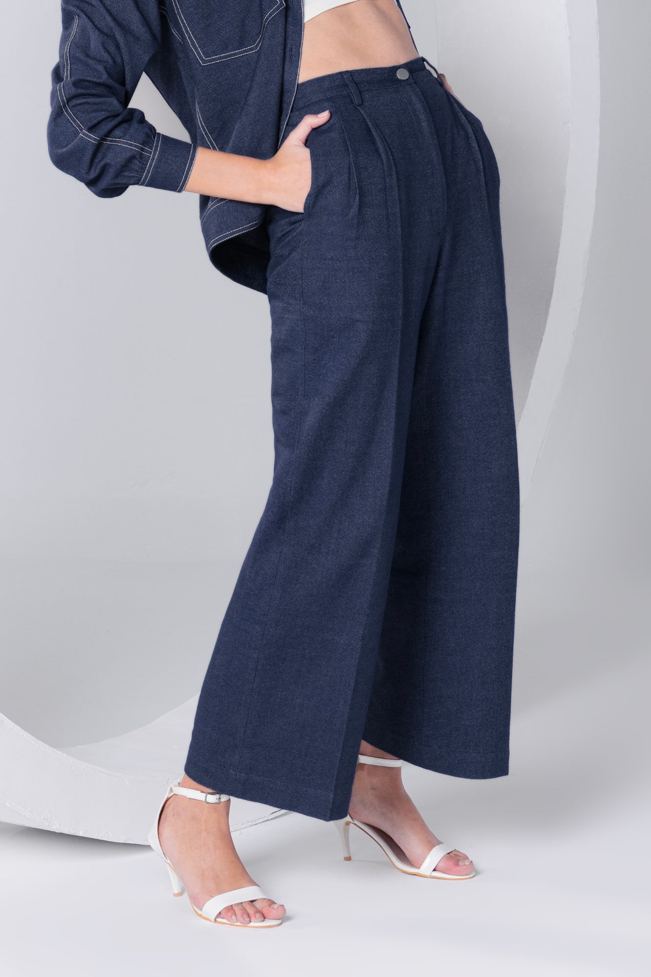 Denim Chic Pants