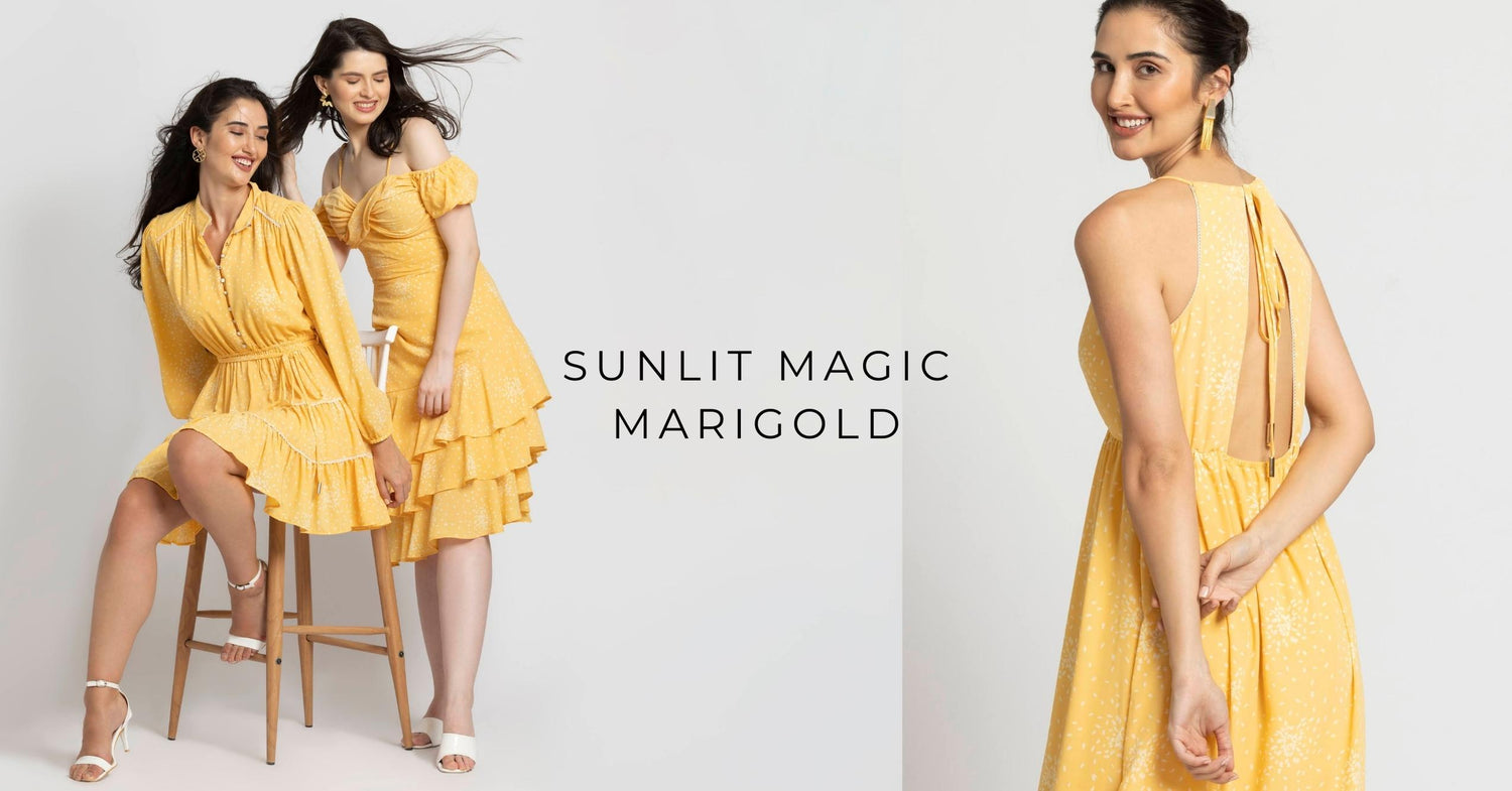 Sunlit Magical Marigold