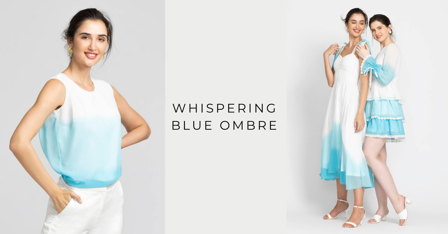 Whispering Blue Ombre
