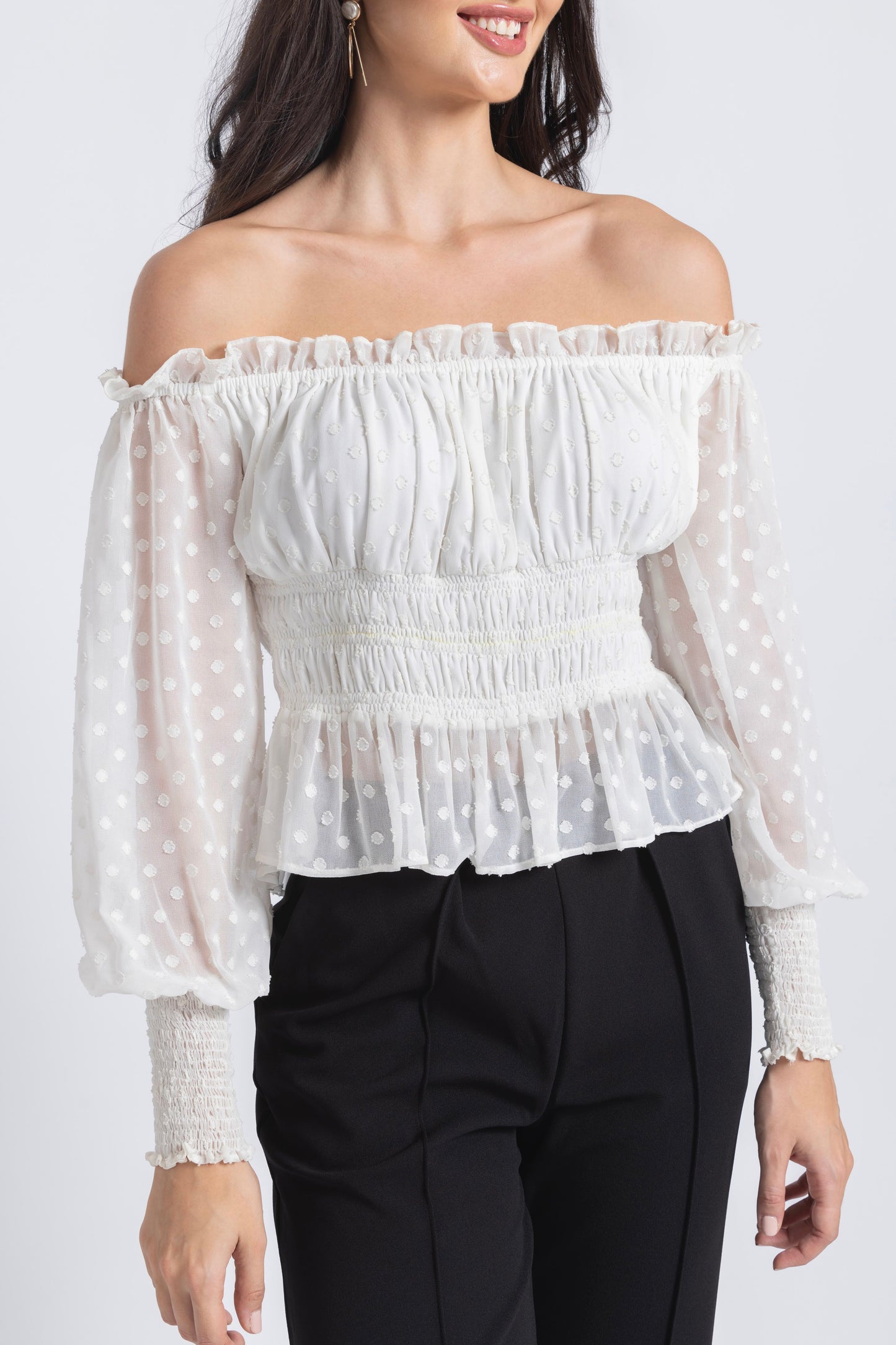 Snowflake White Top