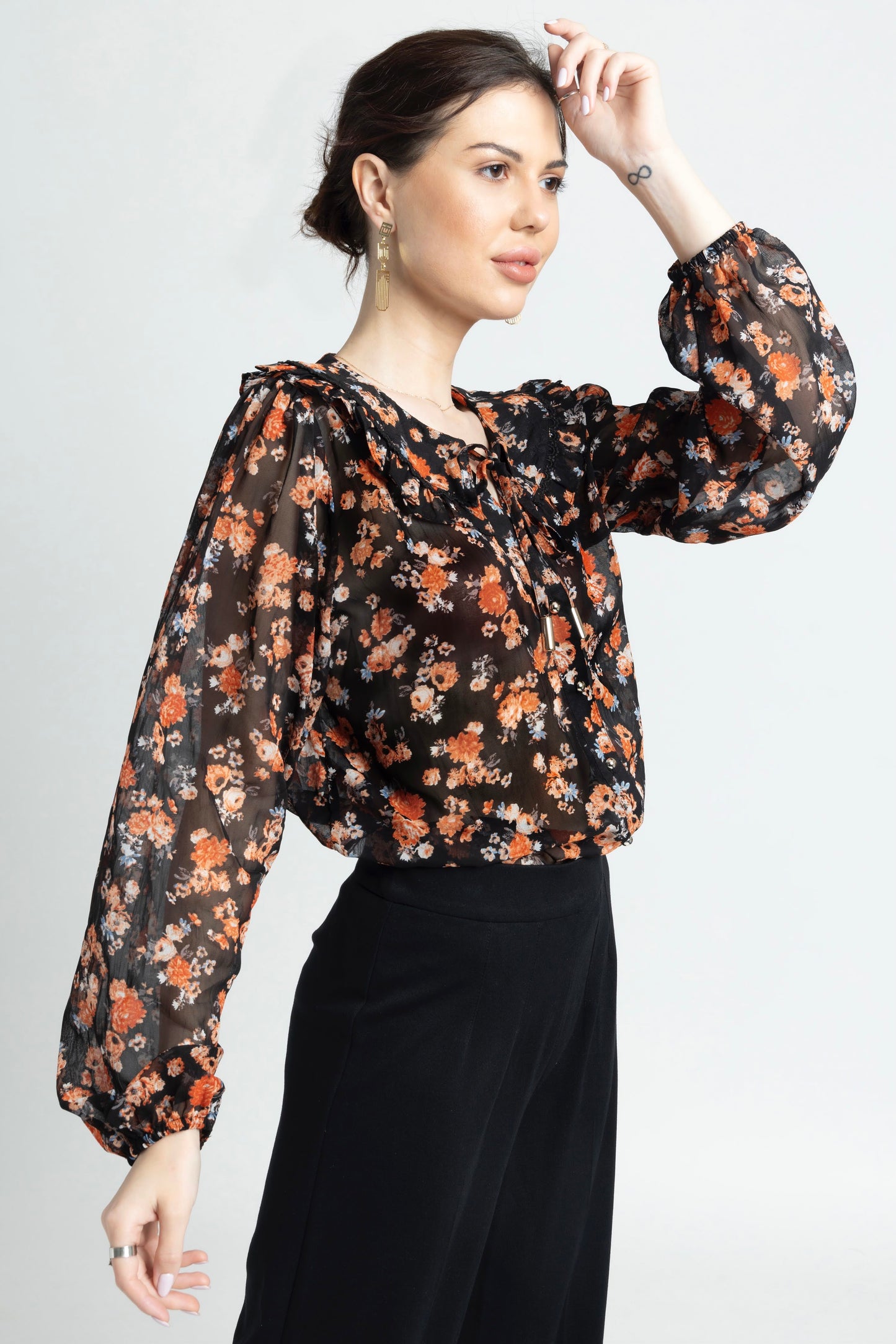 Black Blossom Top