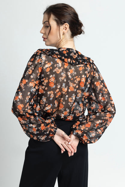 Black Blossom Top