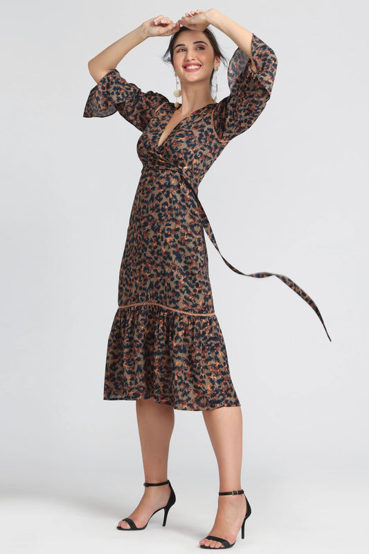 Mangrove Adventure Midi Dress