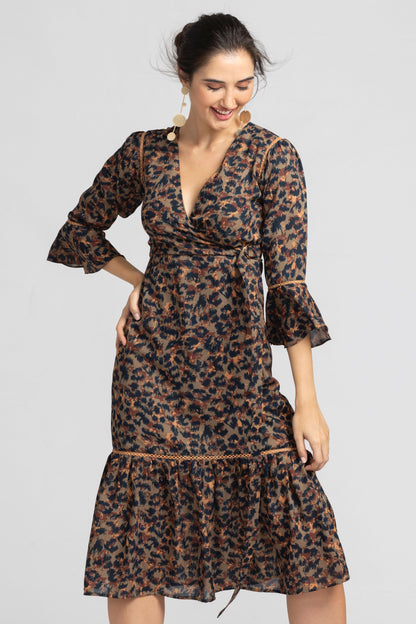 Mangrove Adventure Midi Dress