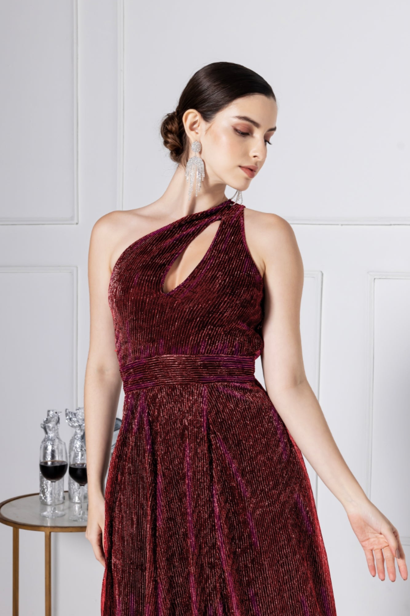 Scarlet Gala Maxi Dress