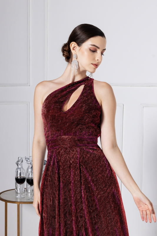 Scarlet Gala Maxi Dress