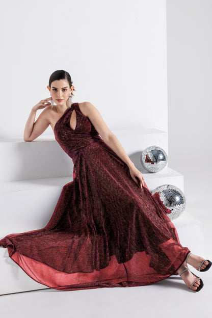 Scarlet Gala Maxi Dress