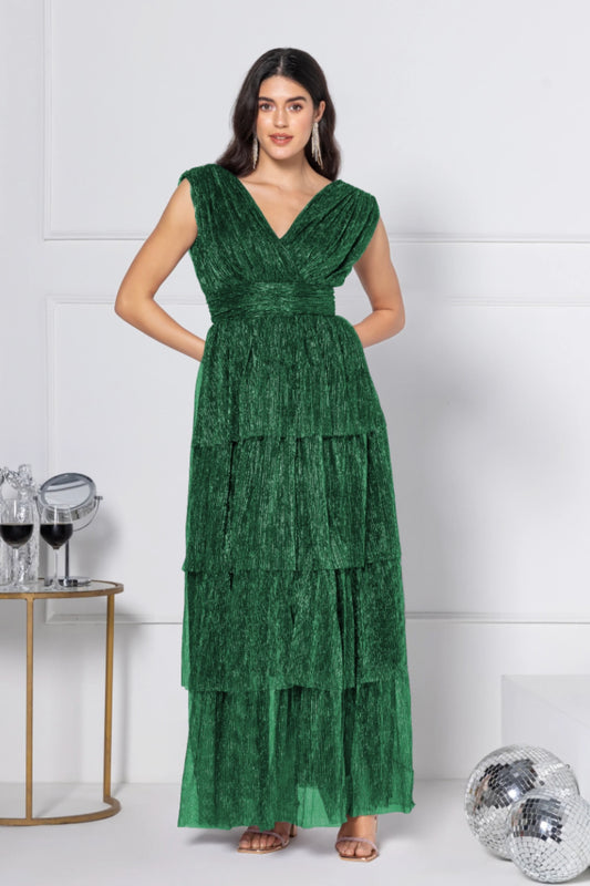 Jade Luxe Soirée Maxi Dress