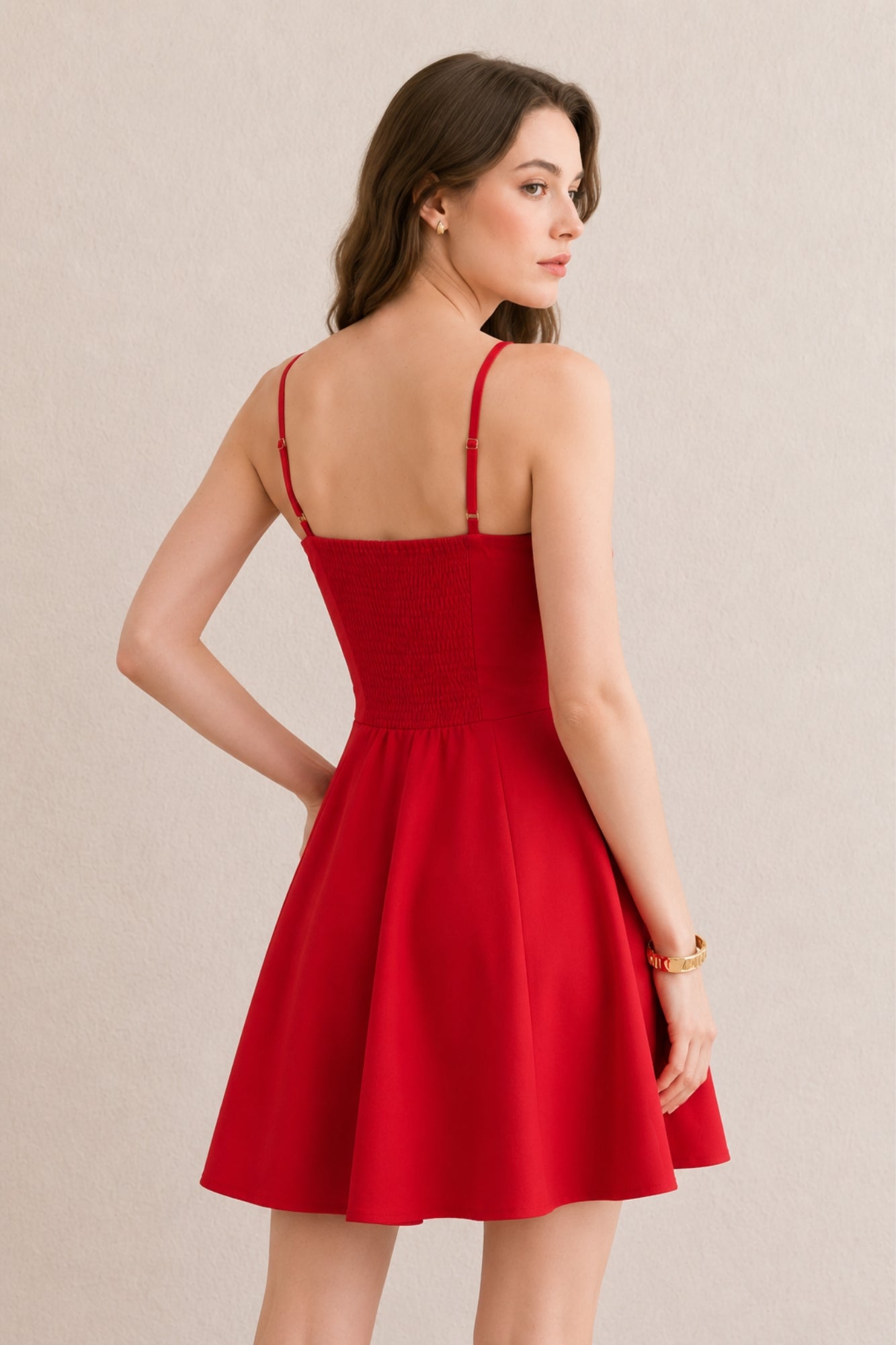 Rouge Élan Poise Mini Dress