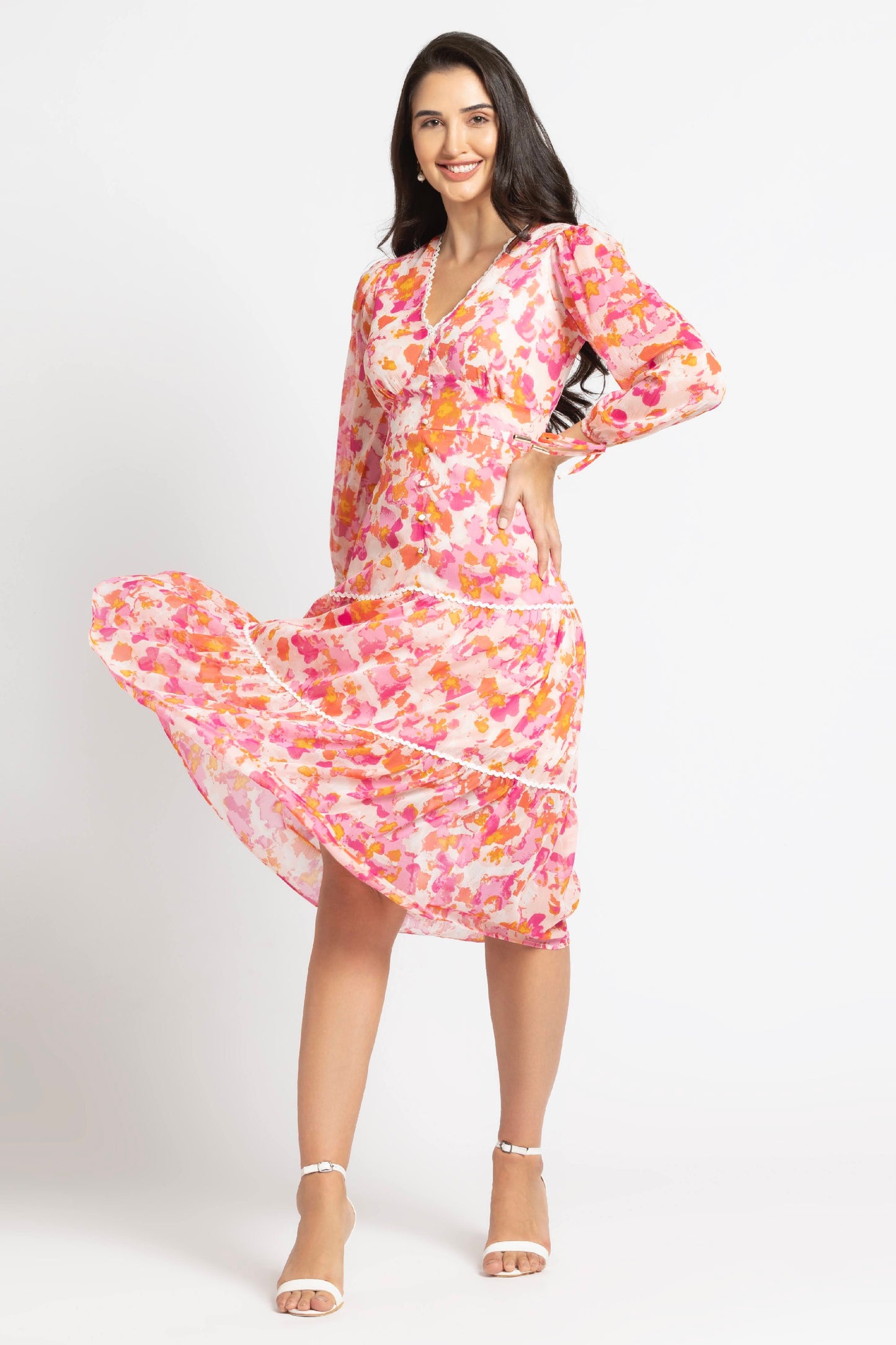 Meadow Muse Midi Dress