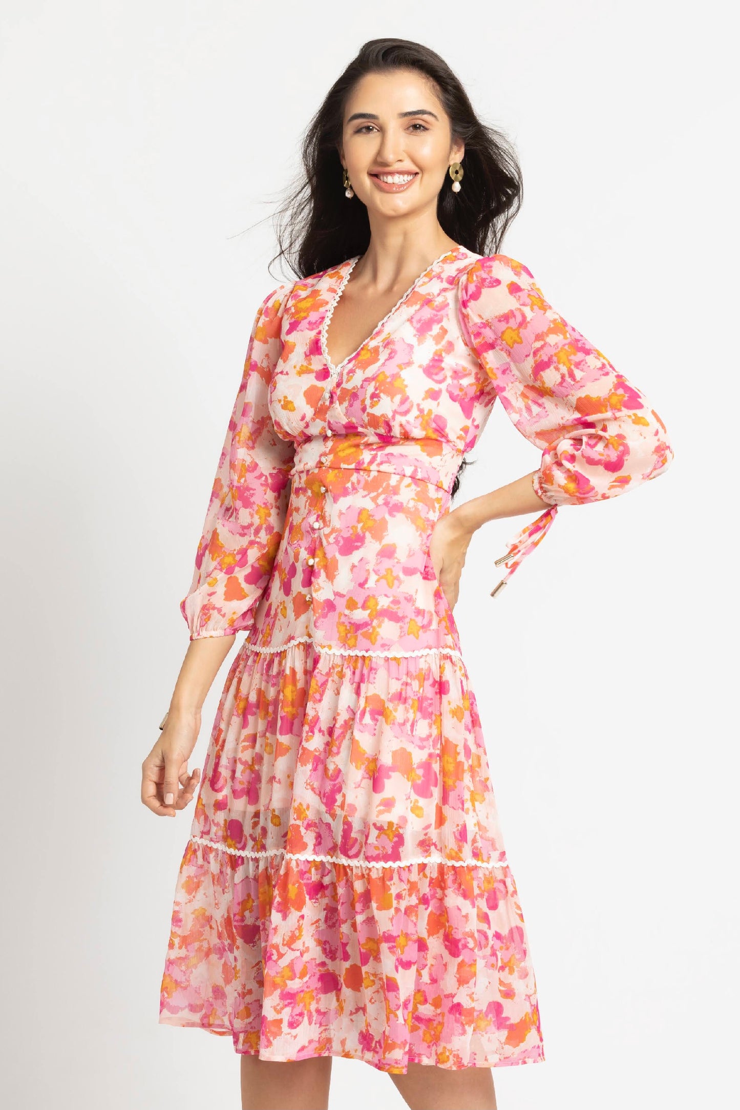 Meadow Muse Midi Dress