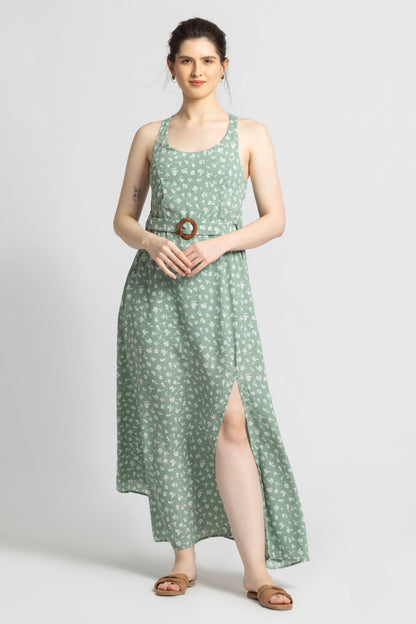 Tranquil Garden Maxi Dress