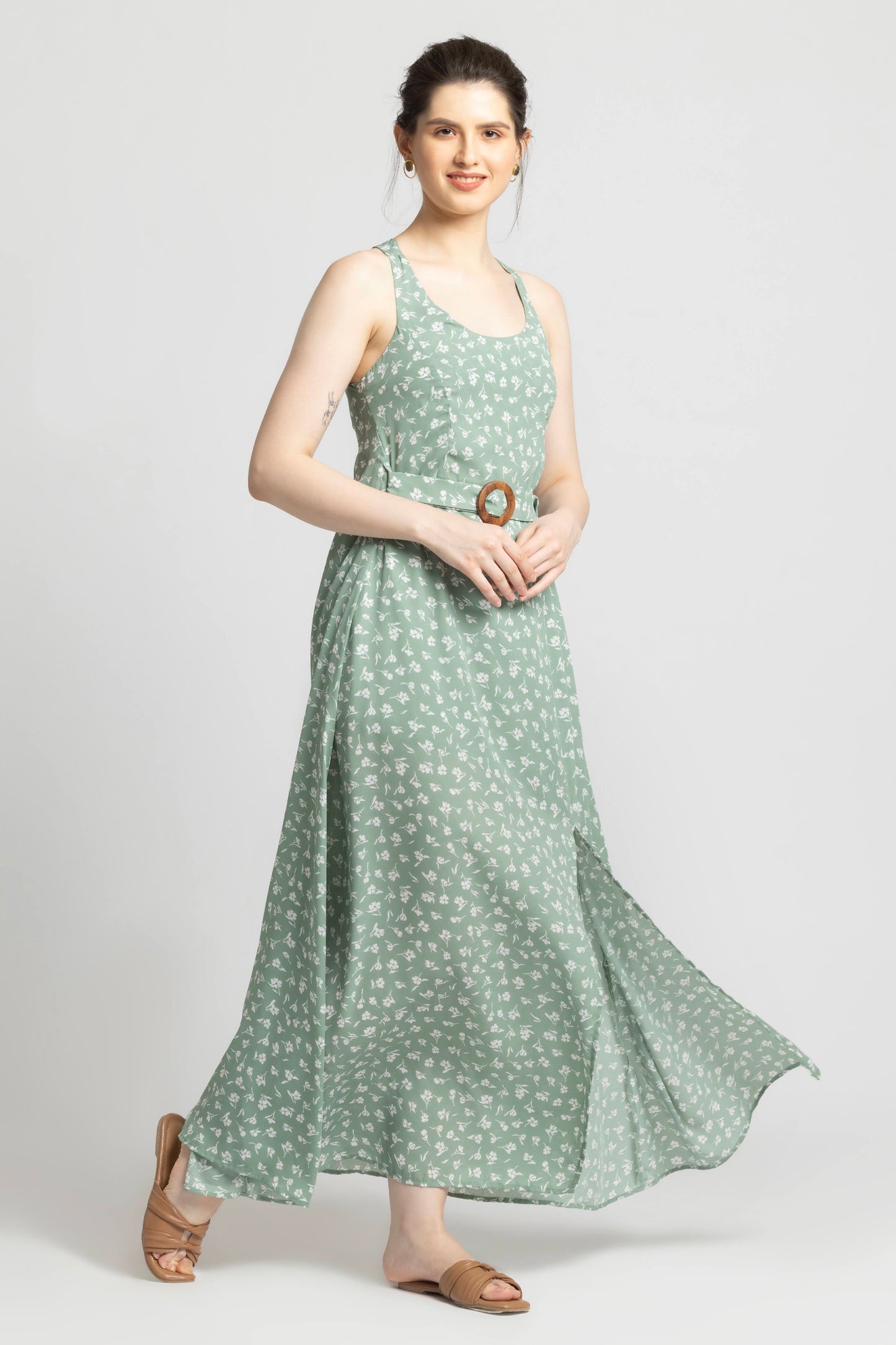 Tranquil Garden Maxi Dress