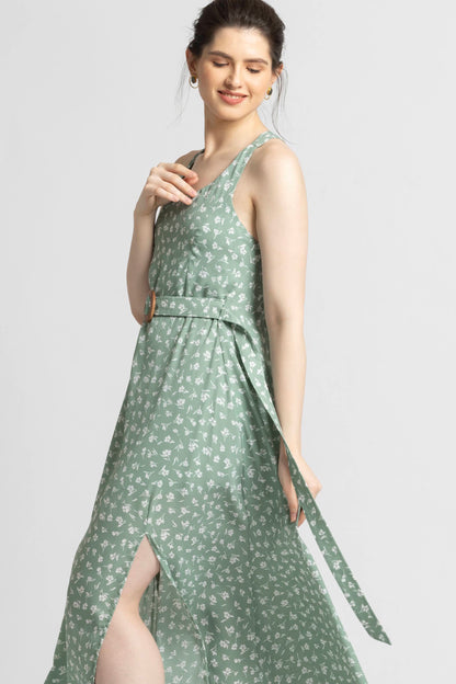 Tranquil Garden Maxi Dress