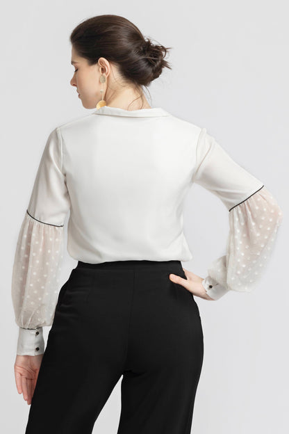 Blanc Verve Chic Top