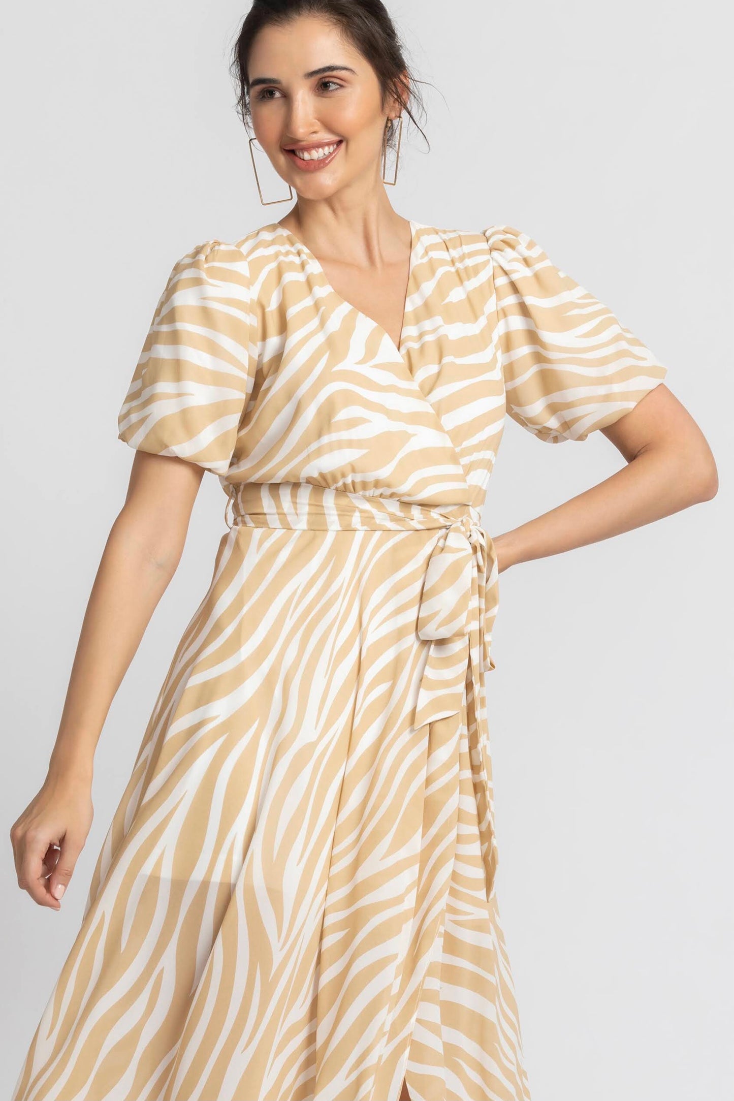 Whispering Sunshine Midi Dress