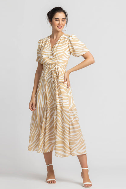 Whispering Sunshine Midi Dress