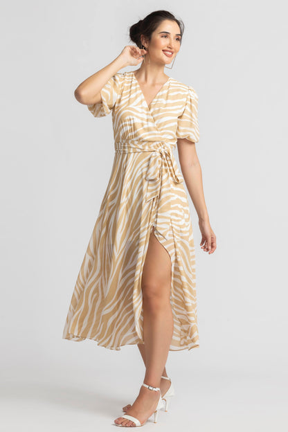 Whispering Sunshine Midi Dress