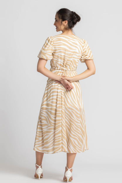 Whispering Sunshine Midi Dress