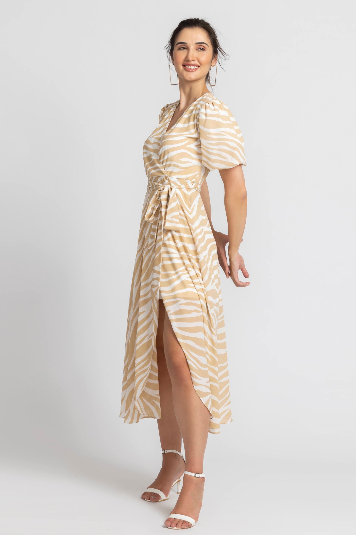 Whispering Sunshine Midi Dress