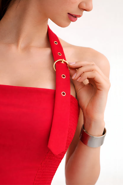 Rouge Élan Muse Mini Dress