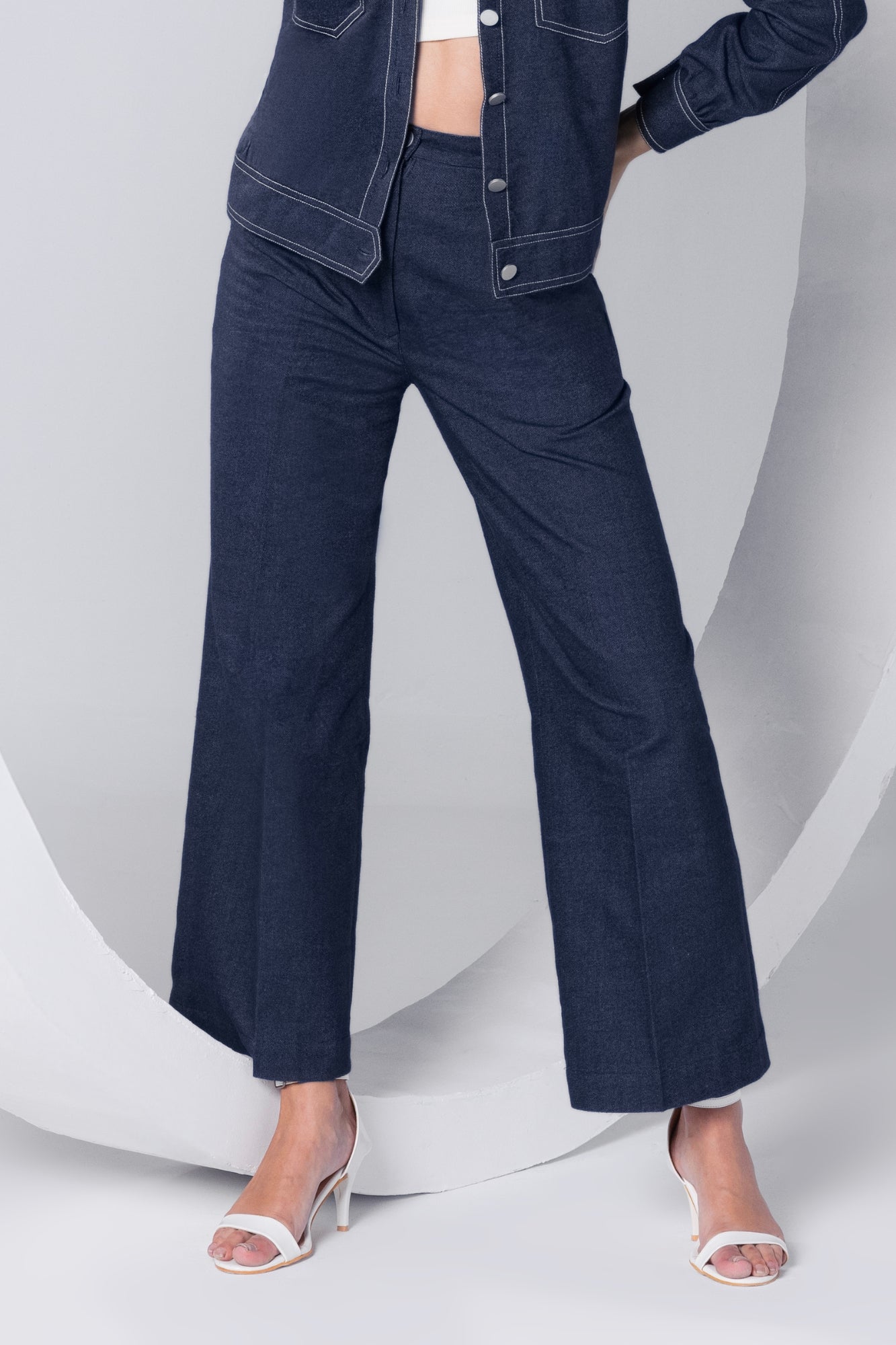 Denim Chic Pants
