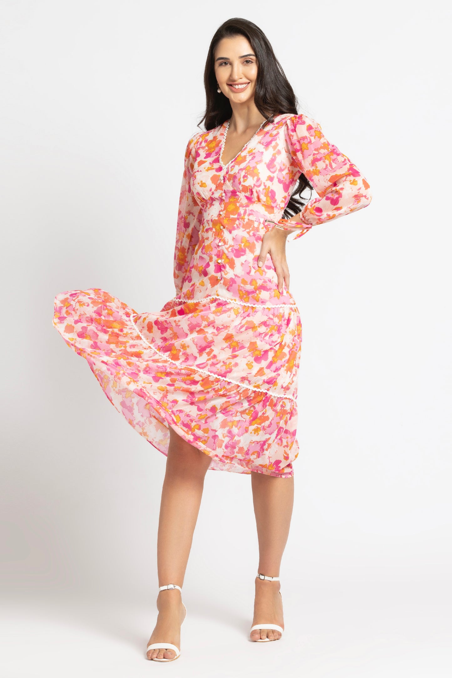 Meadow Muse Midi Dress