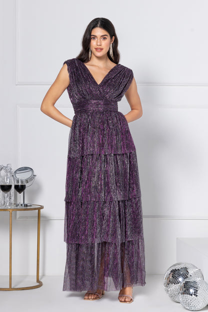 Twilight Sparkle Soirée Maxi Dress