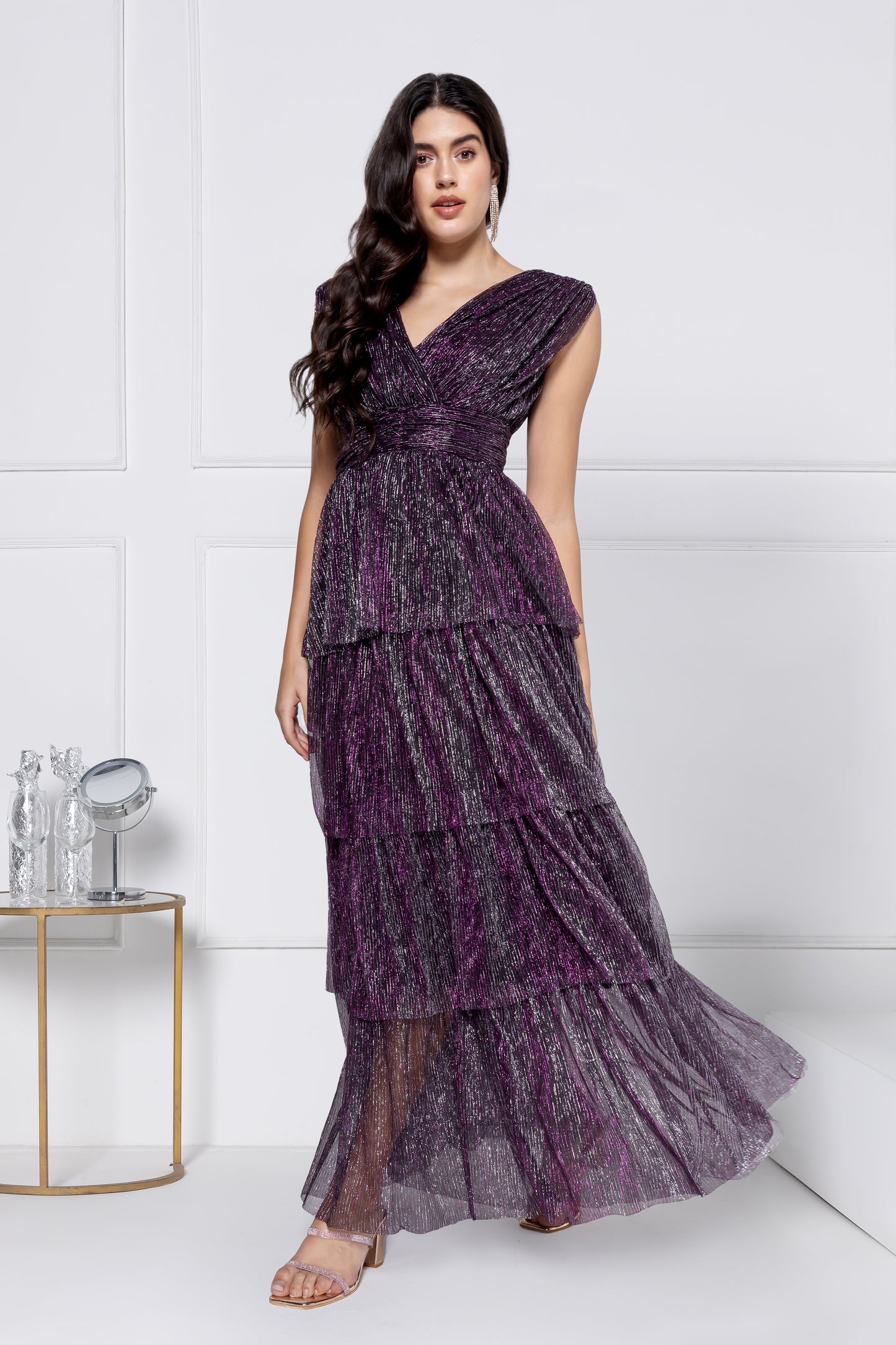 Twilight Sparkle Soirée Maxi Dress