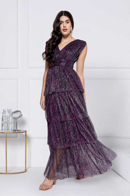 Twilight Sparkle Soirée Maxi Dress