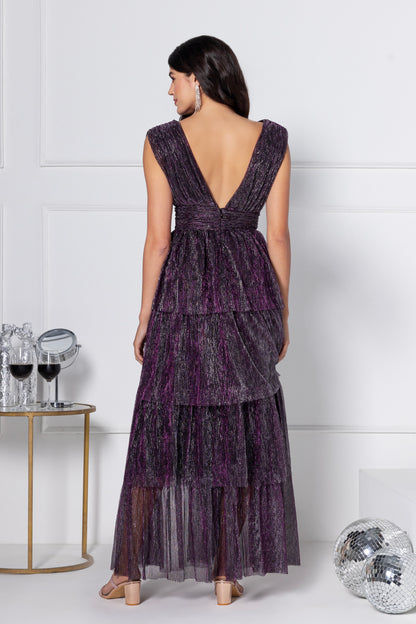 Twilight Sparkle Soirée Maxi Dress