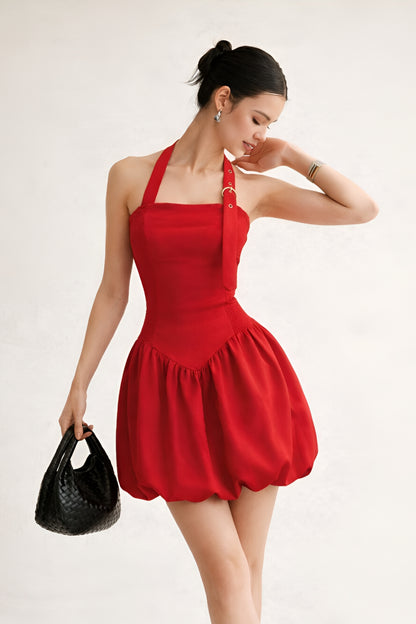 Rouge Élan Muse Mini Dress